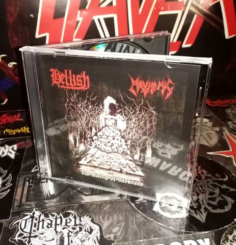 Mayhemic/Hellish - The Rising of Darkness Split-CD