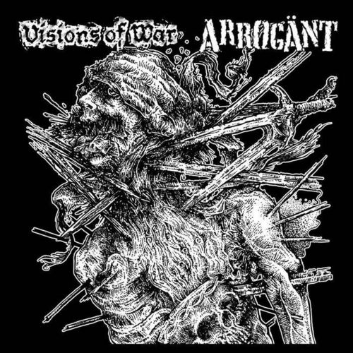 Visions of War/Arrogant - Split LP