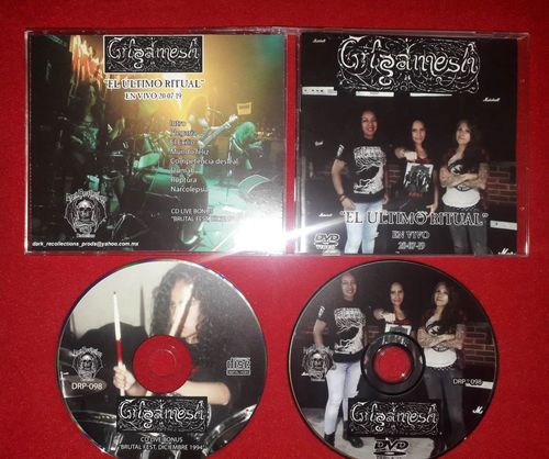 Gilgamesh - El Ultimo Ritual DVD + CD (Live)
